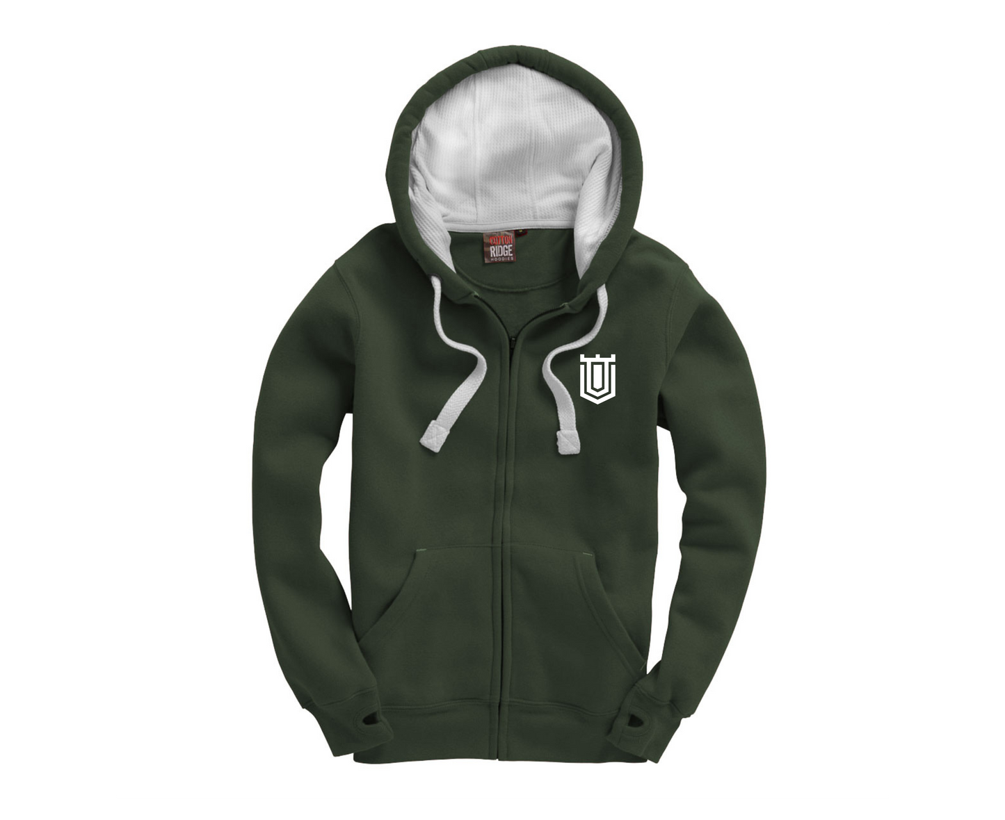 KC Unisex Zipped Hoodie