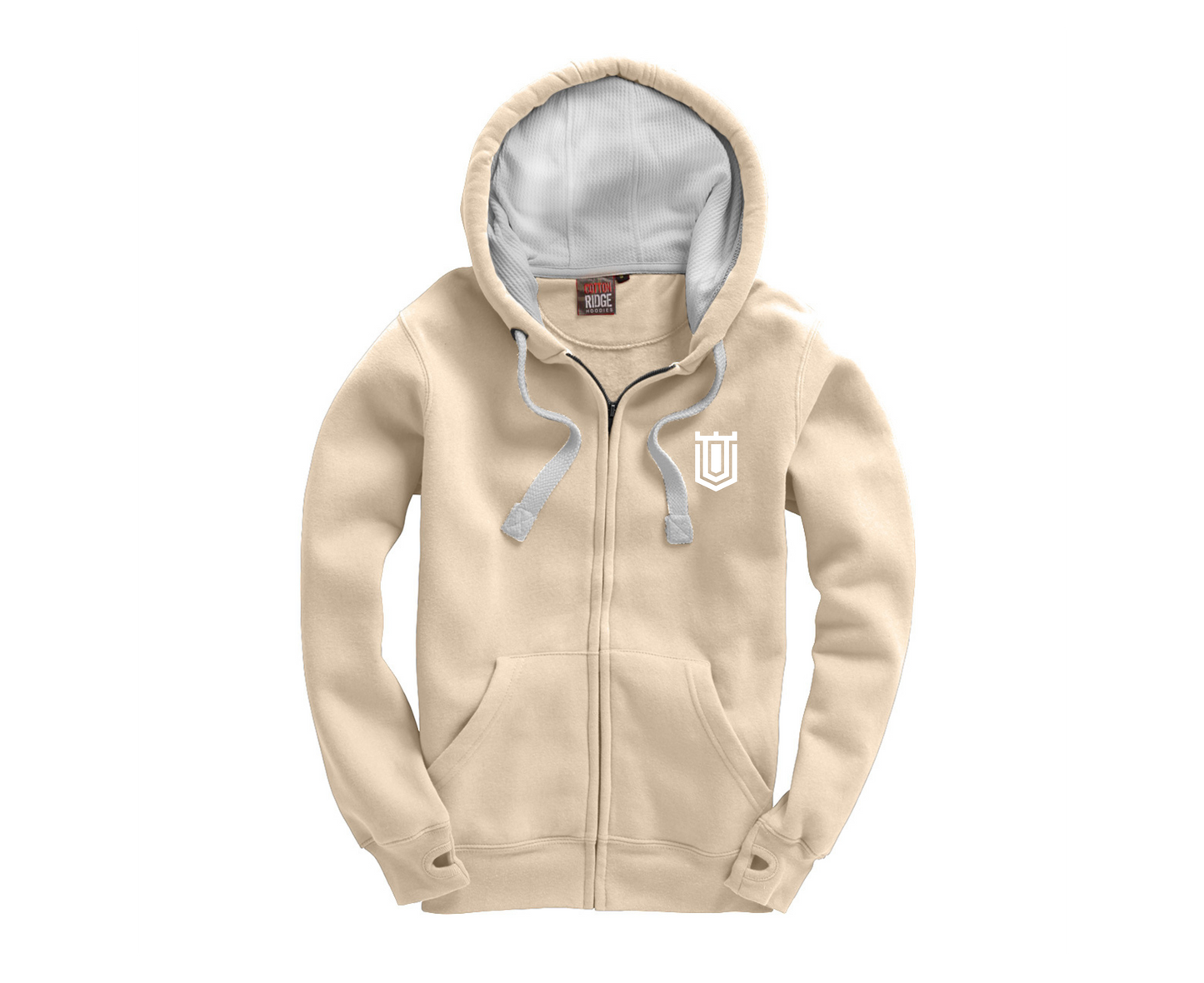 KC Unisex Zipped Hoodie