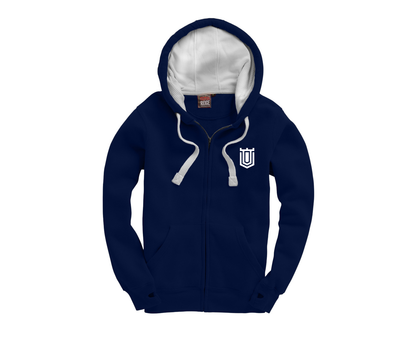 KC Unisex Zipped Hoodie