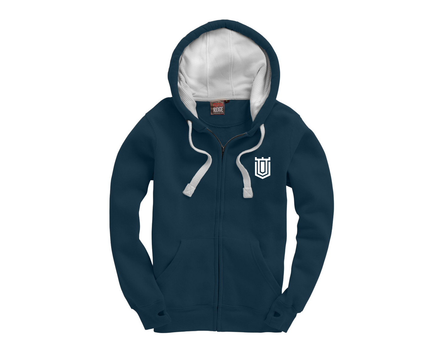 KC Unisex Zipped Hoodie