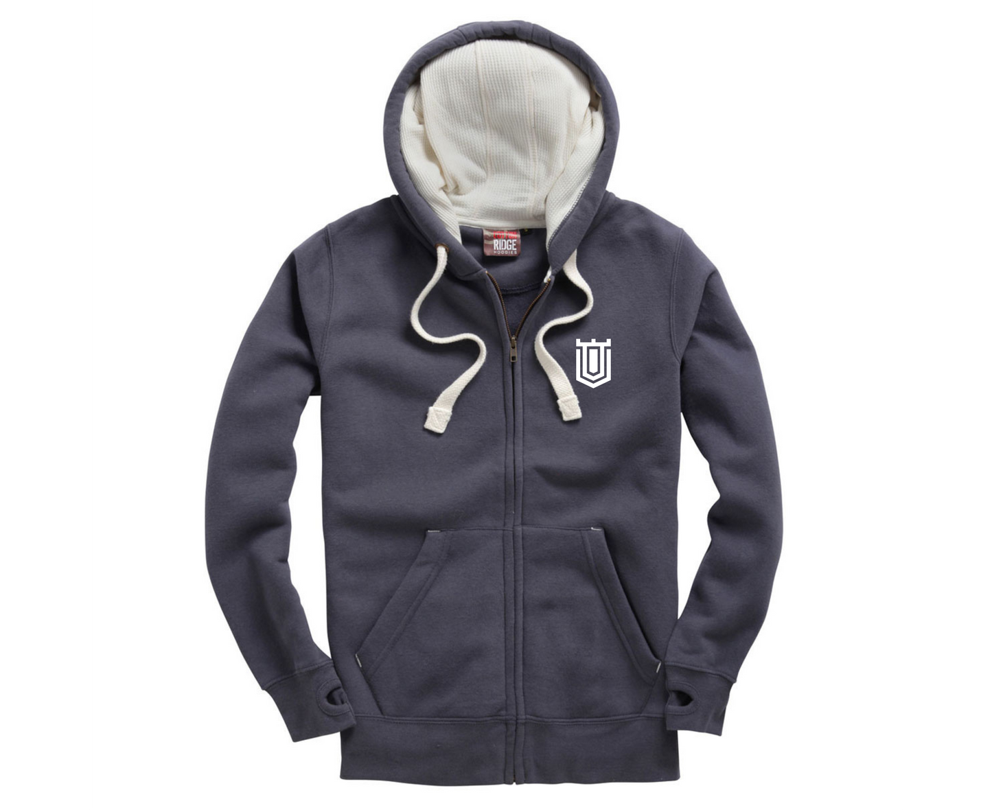 KC Unisex Zipped Hoodie